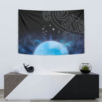 New Zealand Matariki Tapestry Pleiades Star Cluster Blue Galaxy LT05 - Polynesian Pride