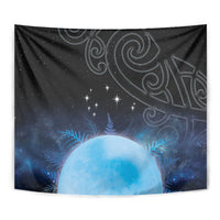 New Zealand Matariki Tapestry Pleiades Star Cluster Blue Galaxy LT05 - Polynesian Pride