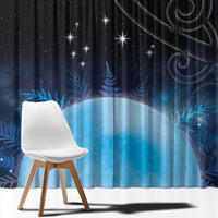 New Zealand Matariki Window Curtain Pleiades Star Cluster Blue Galaxy