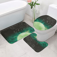 New Zealand Matariki Bathroom Set Pleiades Star Cluster Green Galaxy