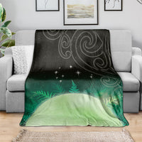 New Zealand Matariki Blanket Pleiades Star Cluster Green Galaxy LT05 - Polynesian Pride
