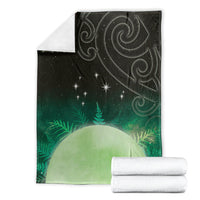 New Zealand Matariki Blanket Pleiades Star Cluster Green Galaxy LT05 - Polynesian Pride