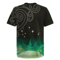 New Zealand Matariki Rugby Jersey Pleiades Star Cluster Green Galaxy