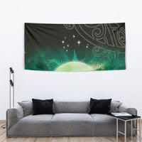New Zealand Matariki Tapestry Pleiades Star Cluster Green Galaxy