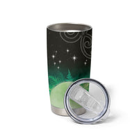 New Zealand Matariki Tumbler Cup Pleiades Star Cluster Green Galaxy LT05 - Polynesian Pride