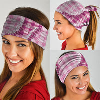 Pink Hawaii Palaka Neck Gaiter Hawaiian Honohono Lei LT05 - Polynesian Pride
