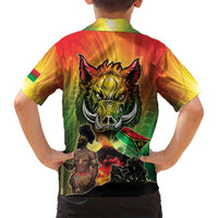 Vanuatu July 30th 1980 Family Matching Long Sleeve Bodycon Dress and Hawaiian Shirt Happy Independence Day - Polynesian Pride