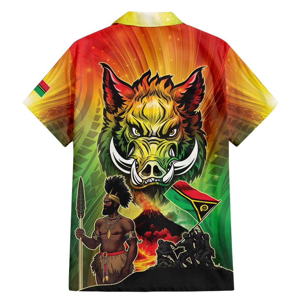 Vanuatu July 30th 1980 Family Matching Summer Maxi Dress and Hawaiian Shirt Happy Independence Day - Polynesian Pride