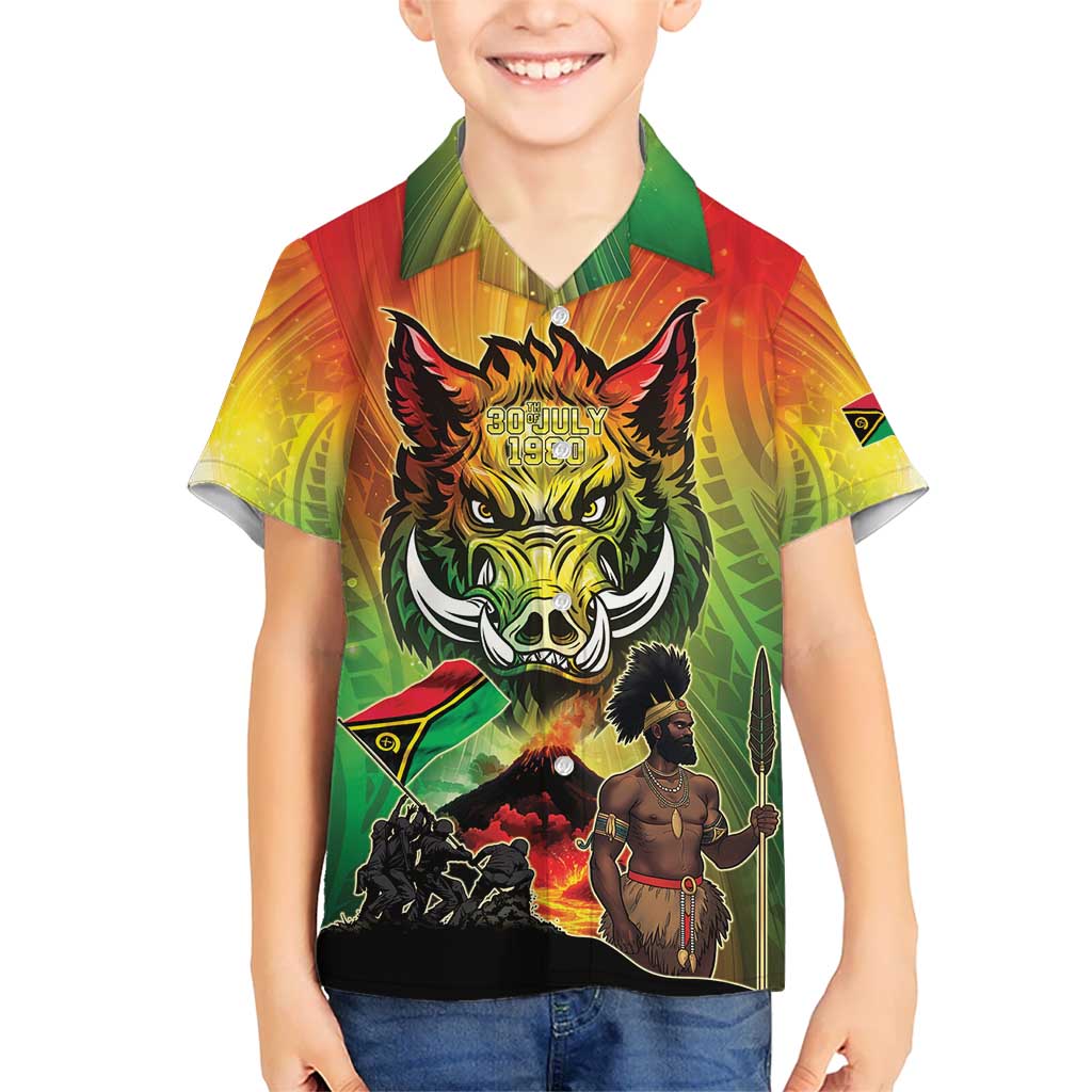 Vanuatu July 30th 1980 Hawaiian Shirt Happy Independence Day - Polynesian Pride