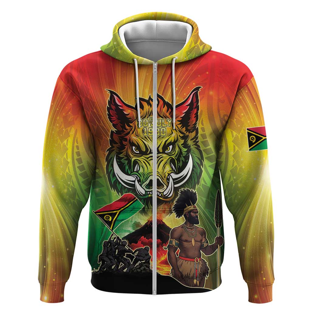 Vanuatu July 30th 1980 Hoodie Happy Independence Day - Polynesian Pride