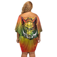 Vanuatu July 30th 1980 Off Shoulder Short Dress Happy Independence Day - Polynesian Pride