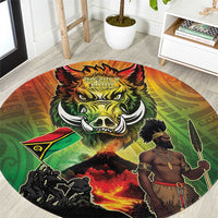 Vanuatu July 30th 1980 Round Carpet Happy Independence Day LT05 Reggae - Polynesian Pride