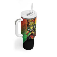Vanuatu July 30th 1980 Tumbler With Handle Happy Independence Day LT05 - Polynesian Pride