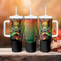 Vanuatu July 30th 1980 Tumbler With Handle Happy Independence Day LT05 - Polynesian Pride