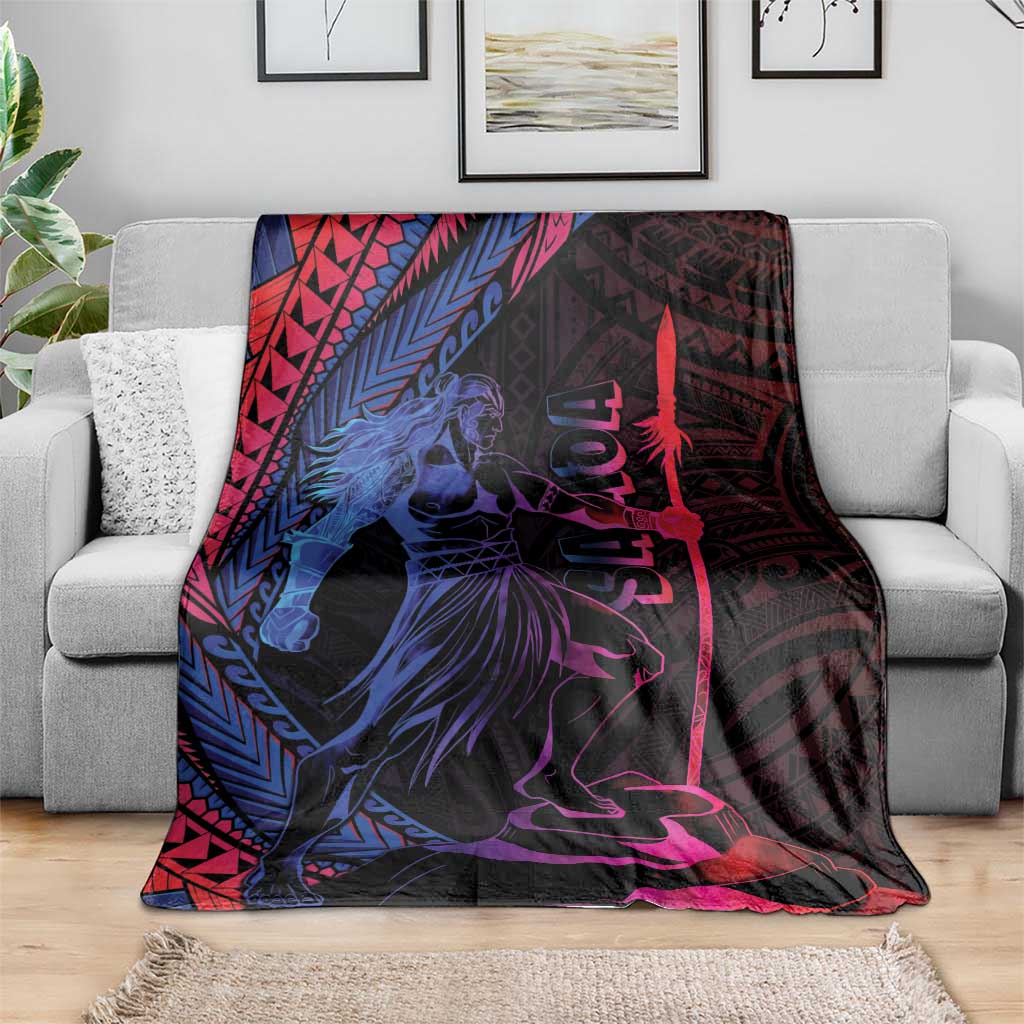Samoan Pride Blanket The Tui Manua LT05 - Polynesian Pride