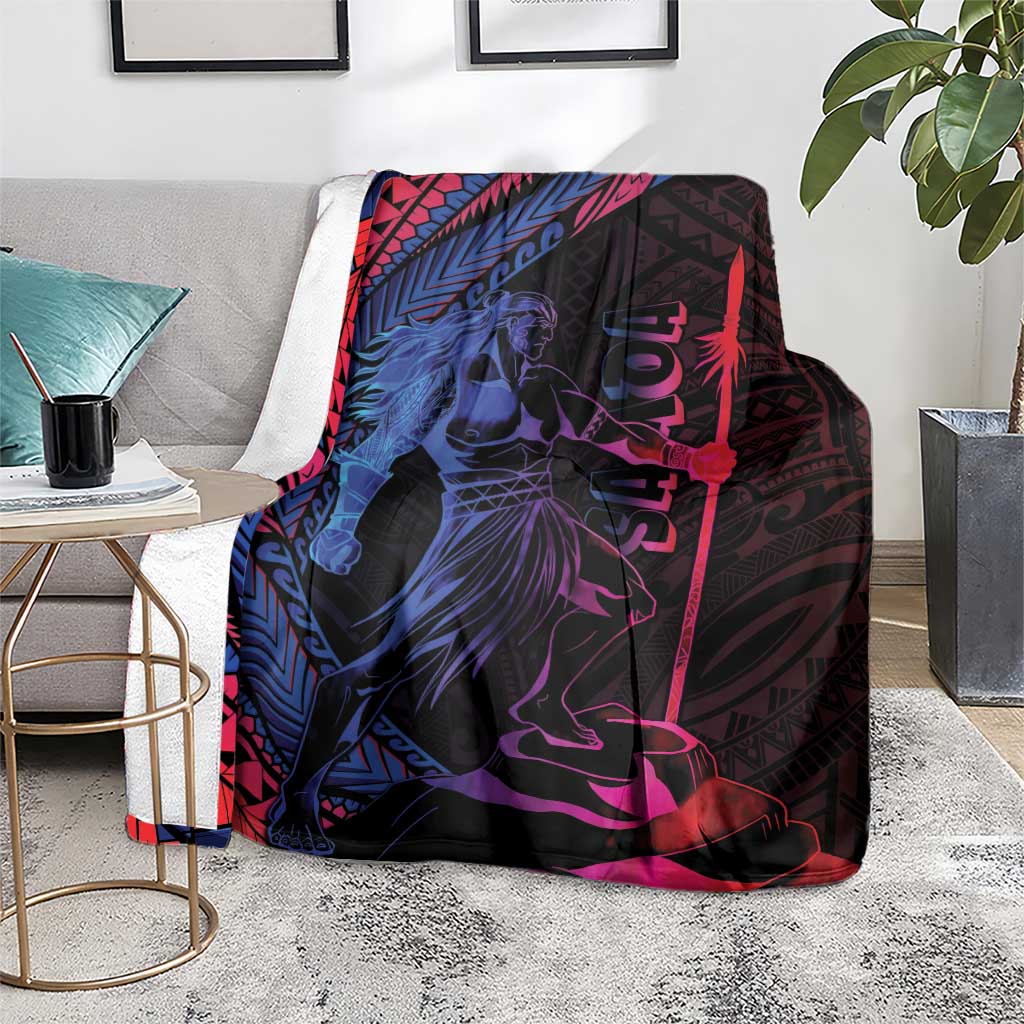 Samoan Pride Blanket The Tui Manua LT05 - Polynesian Pride