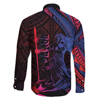 Samoan Pride Family Matching Off Shoulder Short Dress and Hawaiian Shirt The Tui Manua - Polynesian Pride