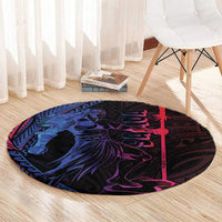 Samoan Pride Round Carpet The Tui Manua LT05 - Polynesian Pride