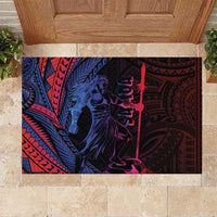 Samoan Pride Rubber Doormat The Tui Manua - Polynesian Pride