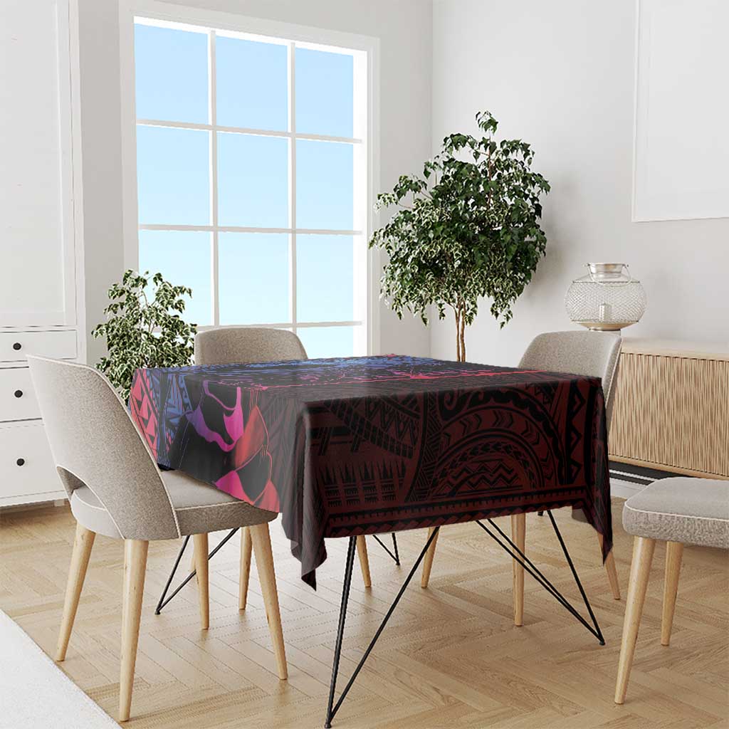 Samoan Pride Tablecloth The Tui Manua - Polynesian Pride