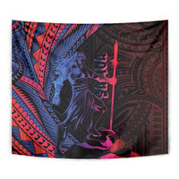 Samoan Pride Tapestry The Tui Manua - Polynesian Pride