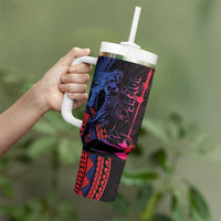 Samoan Pride Tumbler With Handle The Tui Manua LT05 - Polynesian Pride