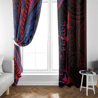 Samoan Pride Window Curtain The Tui Manua LT05 - Polynesian Pride