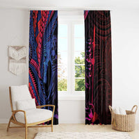 Samoan Pride Window Curtain The Tui Manua LT05 - Polynesian Pride