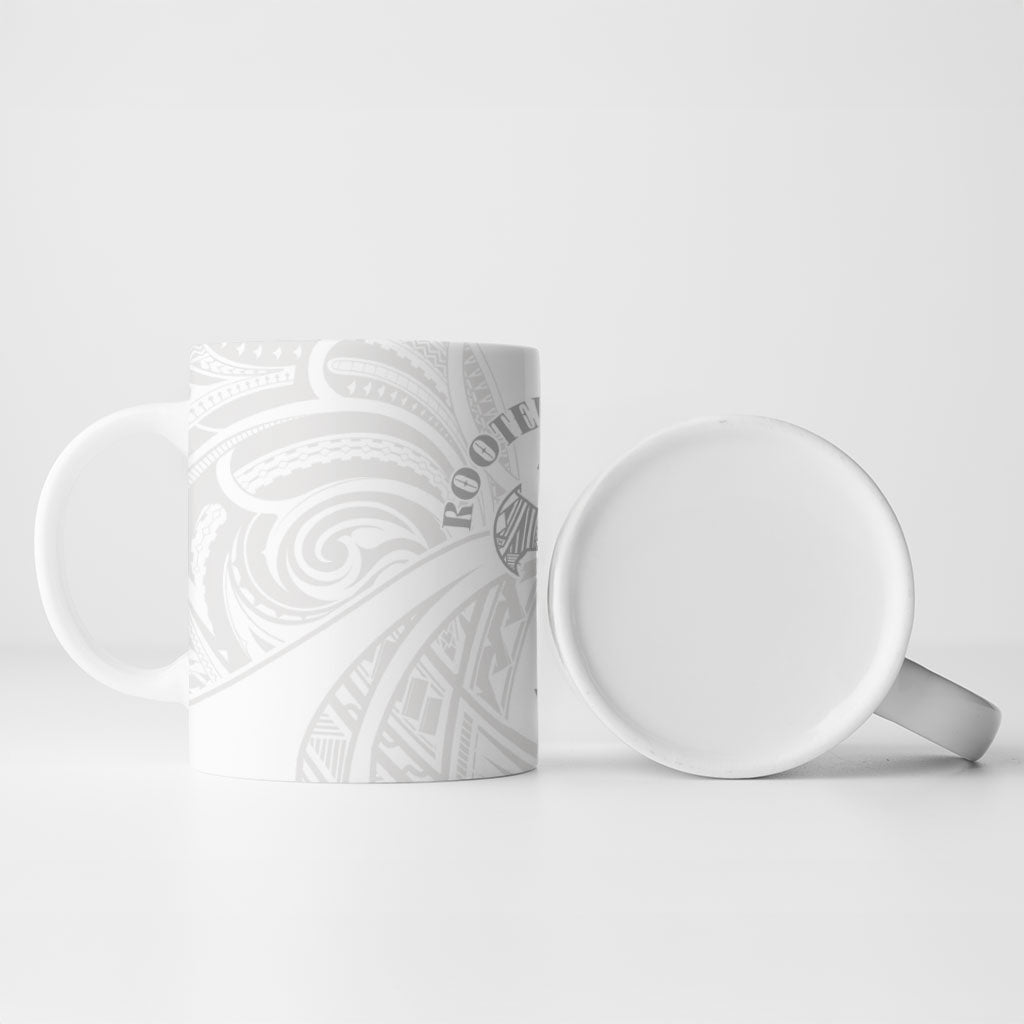 Samoa Christian Ceramic Mug Rooted In Christ Polynesian Cross LT05 - Polynesian Pride