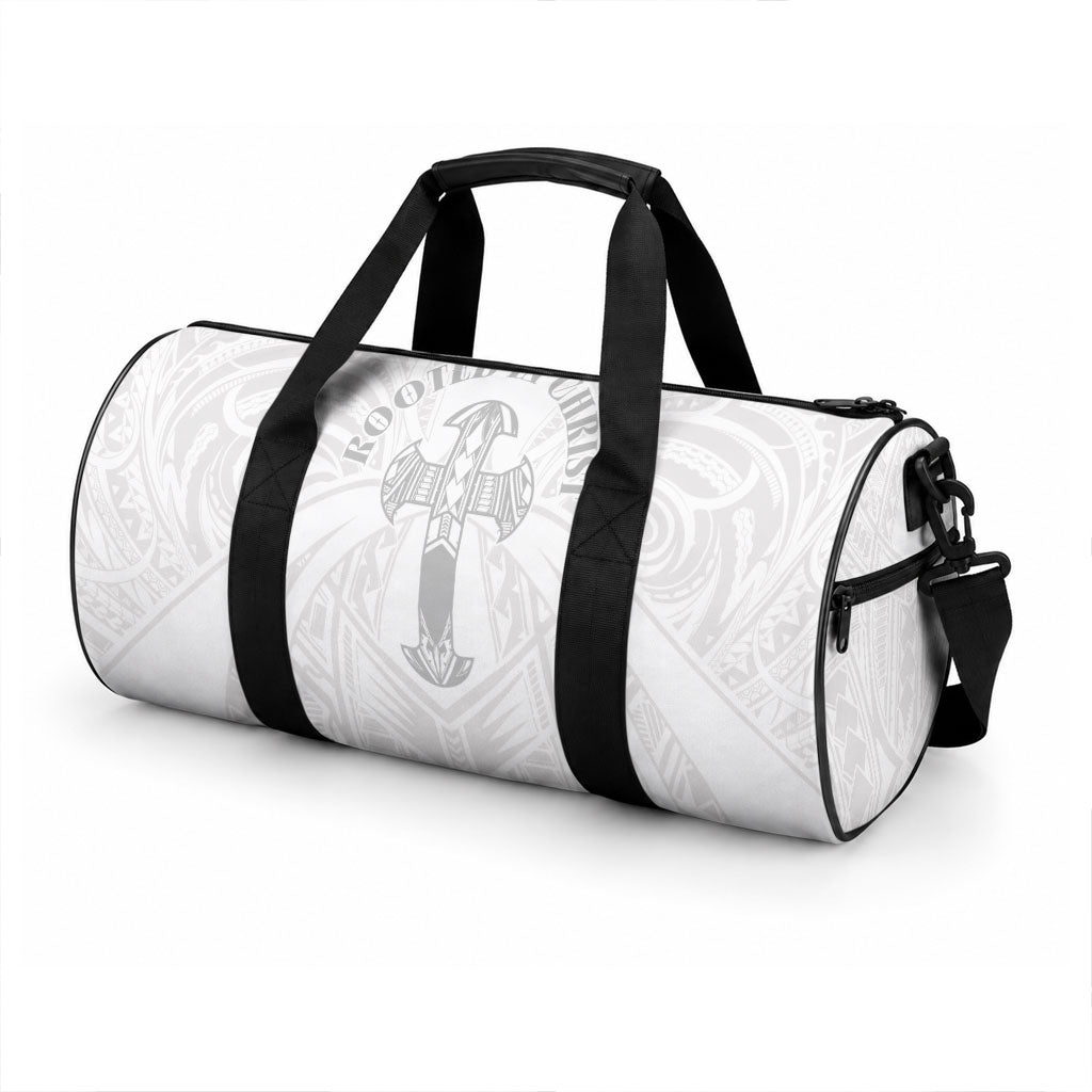 Samoa Christian Duffle Bag Rooted In Christ Polynesian Cross