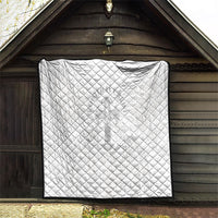 Samoa Christian Quilt Rooted In Christ Polynesian Cross LT05 - Polynesian Pride