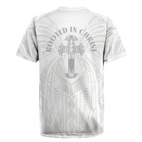 Samoa Christian Rugby Jersey Rooted In Christ Polynesian Cross LT05 - Polynesian Pride