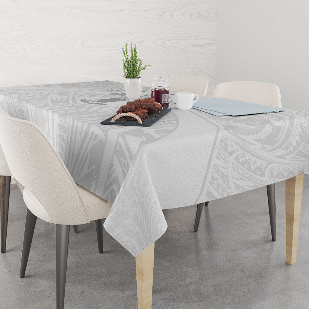 Samoa Christian Tablecloth Rooted In Christ Polynesian Cross LT05 - Polynesian Pride