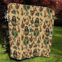 Hawaii Halloween Quilt Spooky Tropical Hula Zombie LT05 - Polynesian Pride
