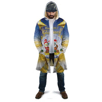 Niue Christmas Cloak Seashell Santa Beach Vibes - Polynesian Pride