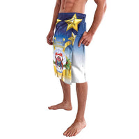 Niue Christmas Lavalava Seashell Santa Beach Vibes - Polynesian Pride