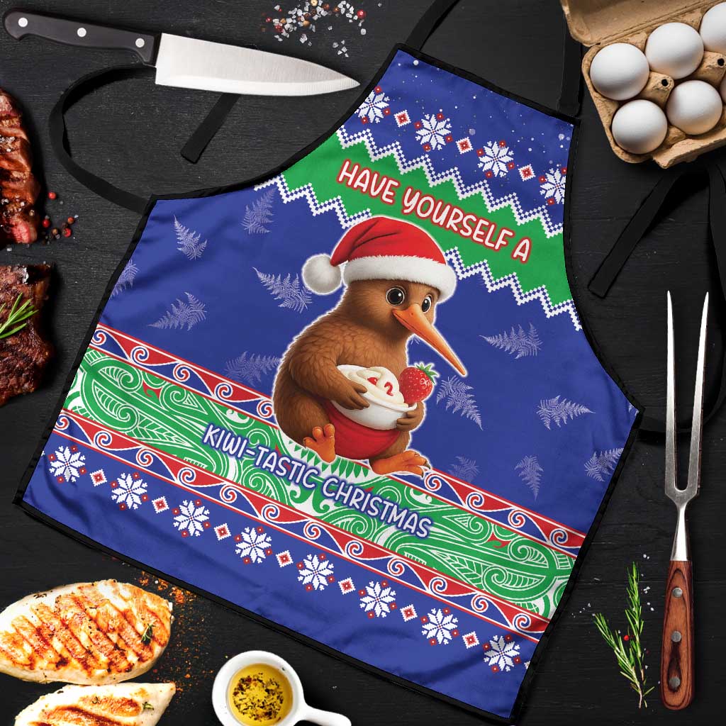 New Zealand Christmas Apron Have Yourself A Kiwi-tastic Christmas - Polynesian Pride