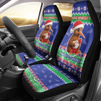 New Zealand Christmas Car Seat Cover Have Yourself A Kiwi-tastic Christmas - Polynesian Pride