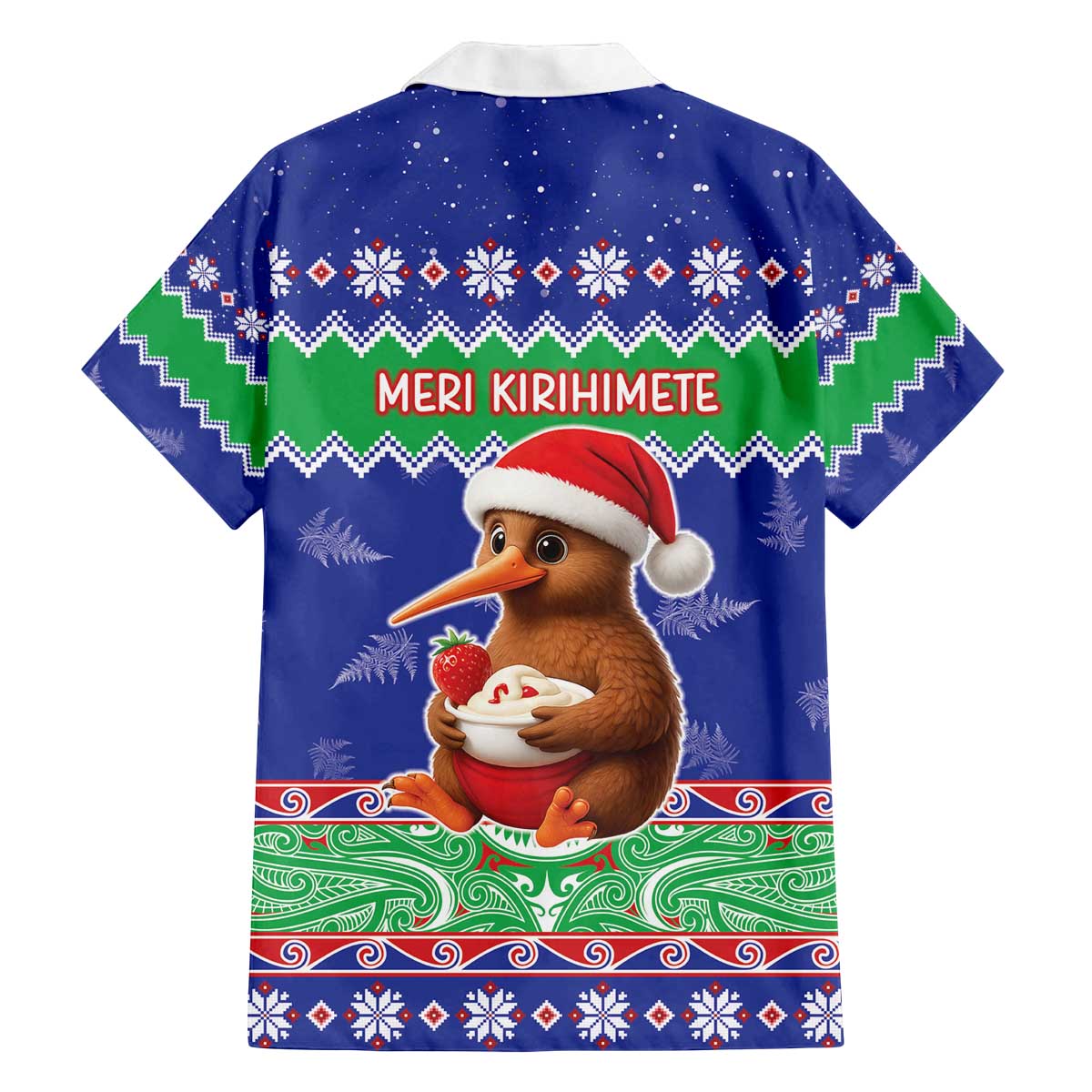 New Zealand Christmas Family Matching Off The Shoulder Long Sleeve Dress and Hawaiian Shirt Have Yourself A Kiwi-tastic Christmas - Polynesian Pride