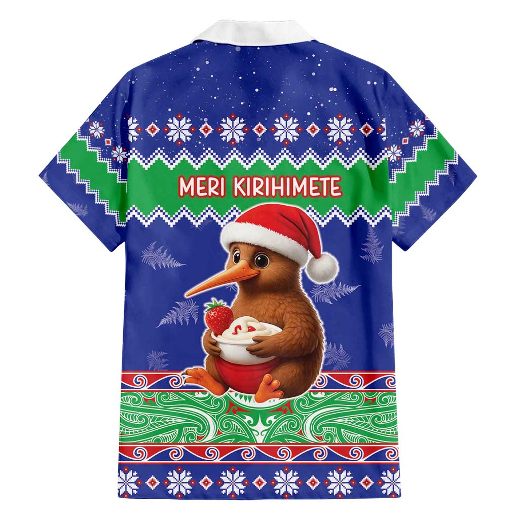 New Zealand Christmas Family Matching Summer Maxi Dress and Hawaiian Shirt Have Yourself A Kiwi-tastic Christmas - Polynesian Pride