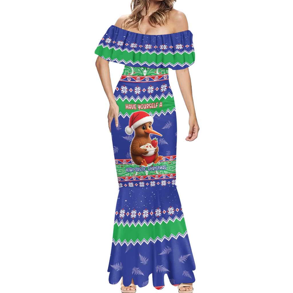 New Zealand Christmas Mermaid Dress Have Yourself A Kiwi-tastic Christmas - Polynesian Pride