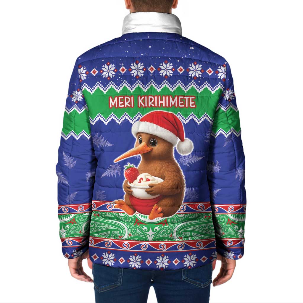 New Zealand Christmas Padded Jacket Have Yourself A Kiwi-tastic Christmas - Polynesian Pride
