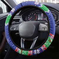 New Zealand Christmas Steering Wheel Cover Have Yourself A Kiwi-tastic Christmas - Polynesian Pride