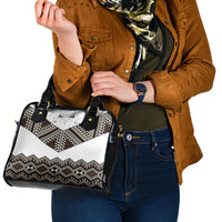 New Zealand Aotearoa Shoulder Handbag Taniko Art Simple Style LT05 - Polynesian Pride