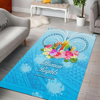 Universal Human Rights Month Area Rug Polynesian Style LT05 - Polynesian Pride