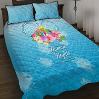 Universal Human Rights Month Quilt Bed Set Polynesian Style LT05 - Polynesian Pride