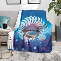 New Zealand Matapouri Beach Landscape Blanket