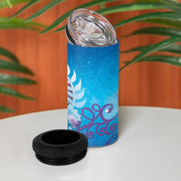 New Zealand Matapouri Beach Landscape 4 in 1 Can Cooler Tumbler