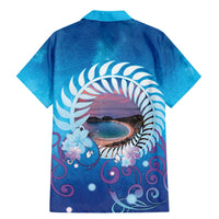 New Zealand Matapouri Beach Landscape Family Matching Mermaid Dress and Hawaiian Shirt