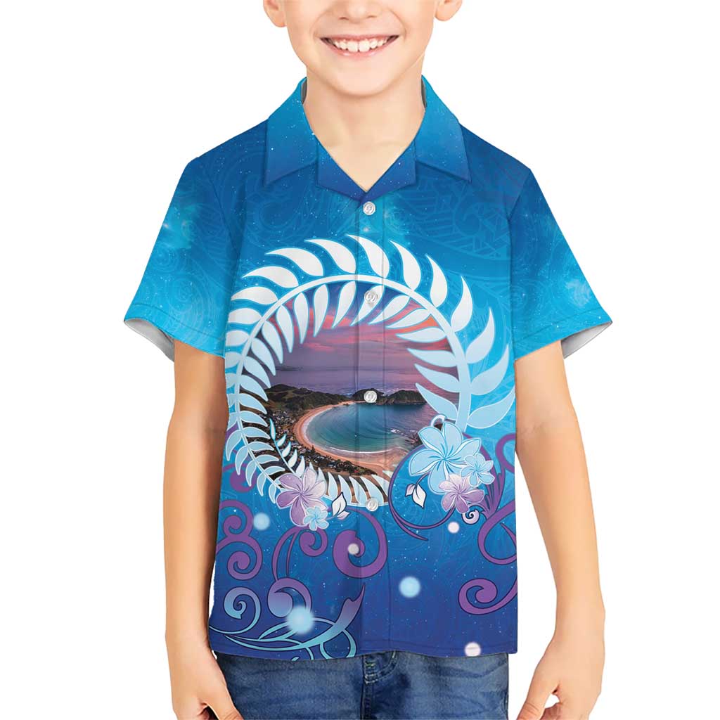 New Zealand Matapouri Beach Landscape Hawaiian Shirt